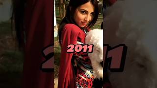 Download lagu Ushna Shah Life Journey 😱 #youtubeshorts #shorts #trending #ayeishqejunoon #viralvideo #parizaad mp3
