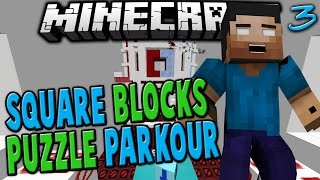 "ENERGY BOSS" #3 Minecraft 1.8 Puzzle Parkour w/ Taz (SQUARE BLOCKS)