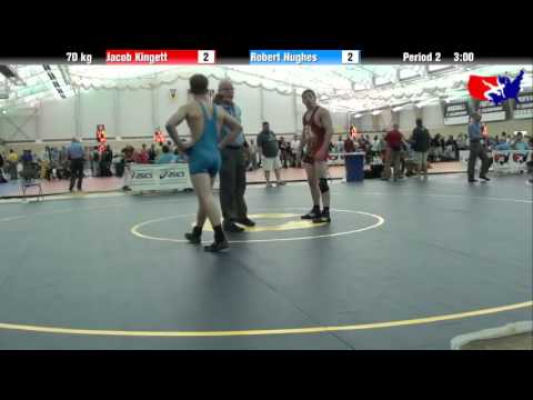 Jacob Kingett vs. Robert Hughes at 2013 ASICS University Nationals - FS