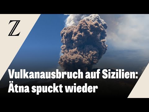 Vulkan Ätna bricht erneut auf Sizilien aus