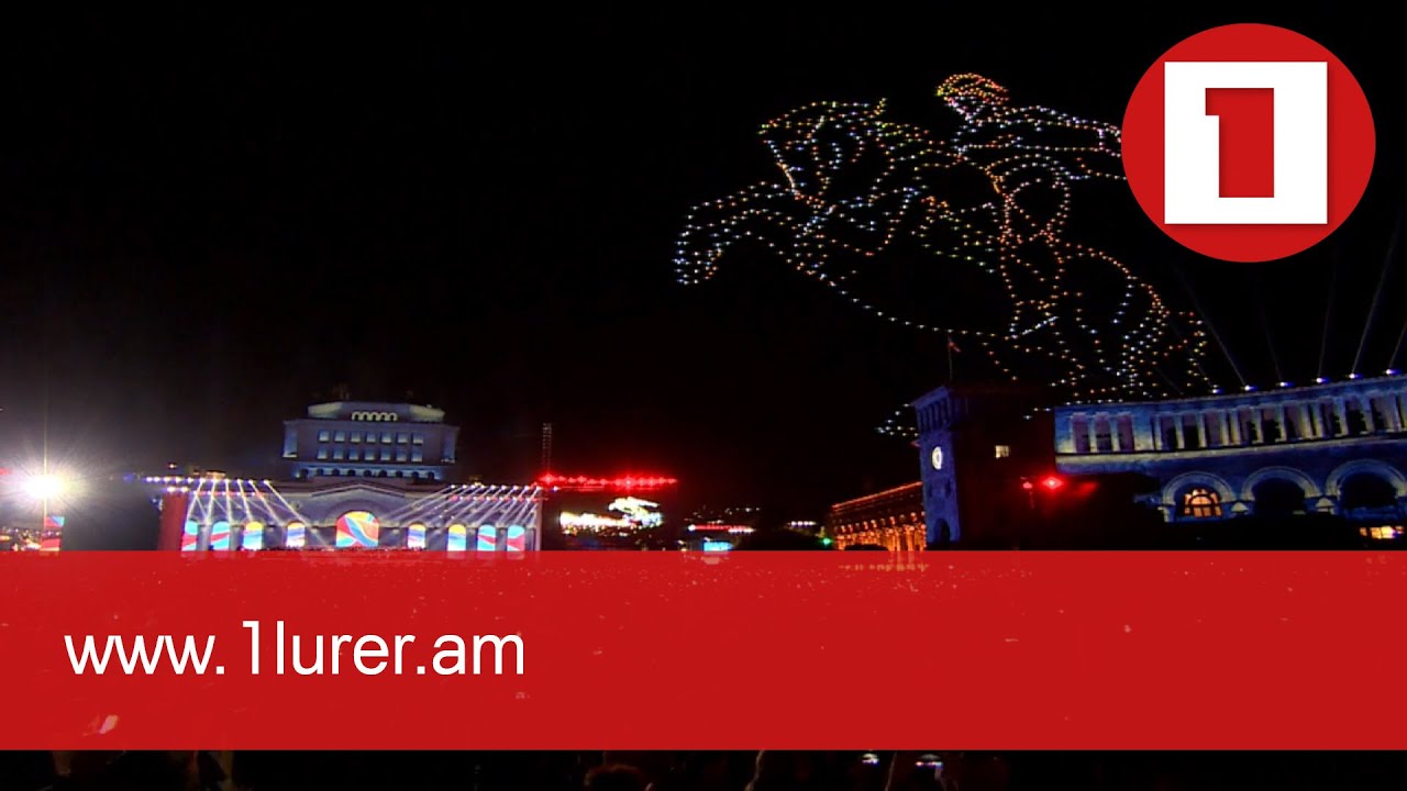 Լուսային ծրագիր Հանրապետության հրապարակում