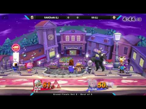 Part 2 Grand Finals - SAK|Saiki (Sheik) vs SS (Cloud)