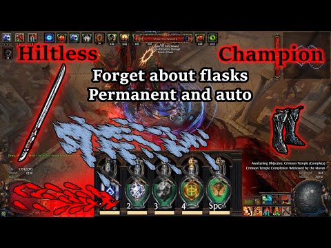 Hiltless Champion on a budget. Try before NERF - Path of Exile (3.16 Scourge)