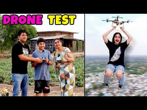 DRONE TEST | Aayu and Pihu Show
