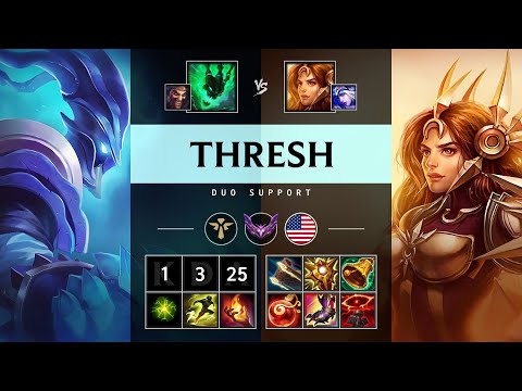 Thresh Support vs Leona - NA Master Patch 25.06