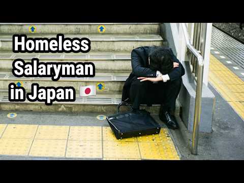 A Sad Day in Tokyo as a Homeless Salaryman 🇯🇵