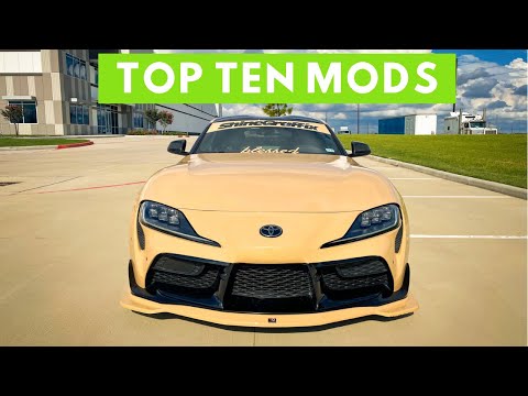 ALL MODS my 2021 SUPRA MK5 A91