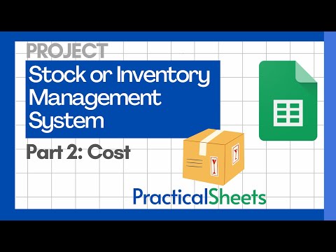 Create a STOCK Management System in Google Sheets 
