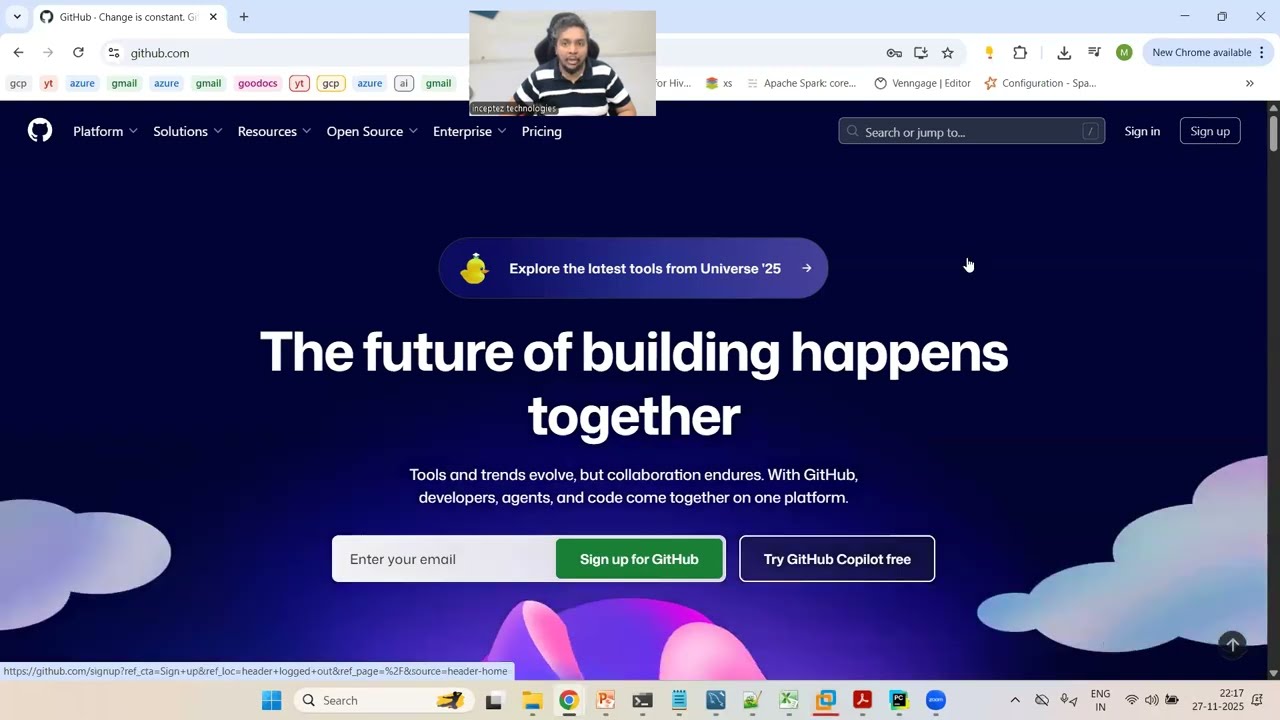 Databricks Github Account Creation and Integration | Inceptez