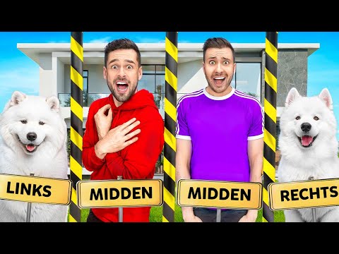 1 Dag Ons Huis Door 4 Delen! *Challenge*