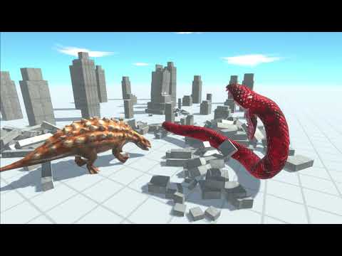 CITY ANKYLOSAURUS vs EVERY UNIT - Animal Revolt Battle Simulator
