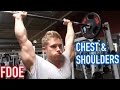 All My BULKING Meals / Chest & Delt Training