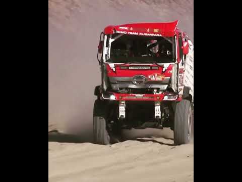 Dakar 21 [stage 4] HINO truck bad day