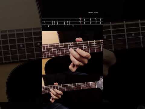 This riff sounds BIG on the acoustic guitar! 😍