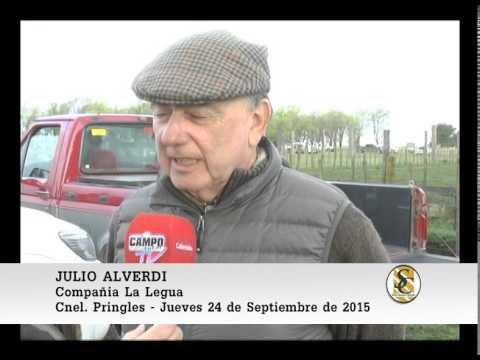 24-09-15 Nota Julio Alverdi - Compañia La Legua - Coronel Pringles.