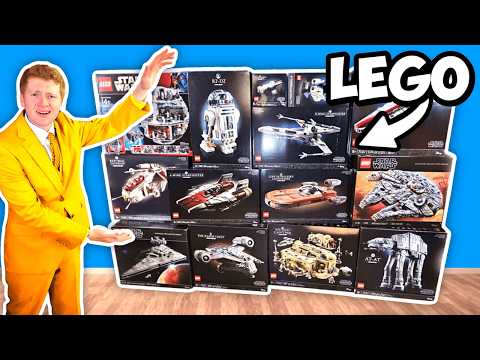 Ich habe die größten LEGO Star Wars Sets aller Zeiten gebaut...