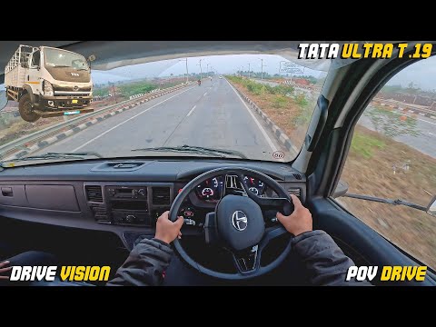 TATA ULTRA T.19 : POV DRIVE | The Best Heavy Vehicle Drive | #tata #ultra #t19 #povdrive #asmr 