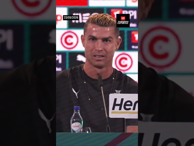 Em coletiva, Cristiano avisou: "Se não me quiserem, pego minha mala e vou embora" | CNN ESPORTES