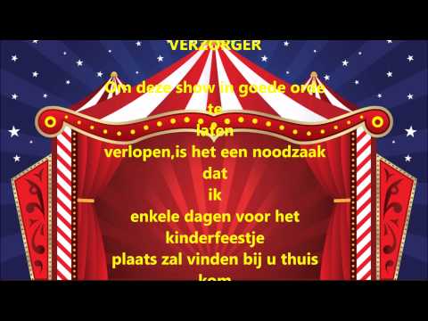 Welkom bij Elmo's verjaardags show.