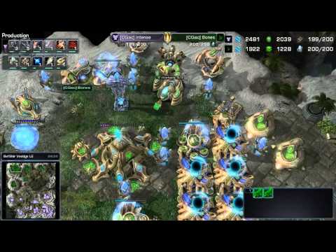 [CGac]Bones vs [CGac]Intense [PvT] #SC2
