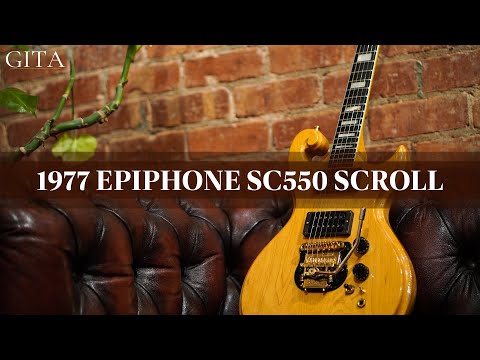 Vintage Epiphone Matsumoko SC-450 Scroll 1976 - 1979 - Natural - Made in Japan - Free Pro Setup image 26