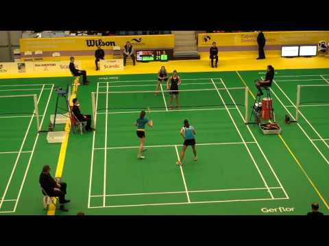 WD -- Quarter Final -- Stoeva/Stoeva vs Herttrich/Nelte - 2014 Caperio Swedish Masters