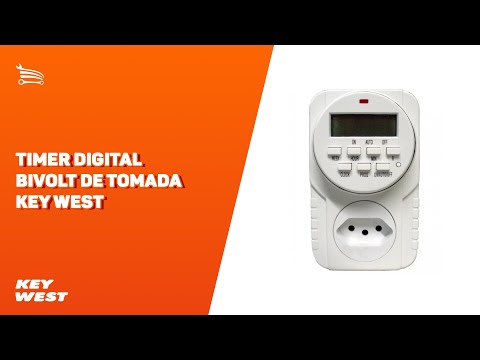 Timer Digital Bivolt de Tomada - Video