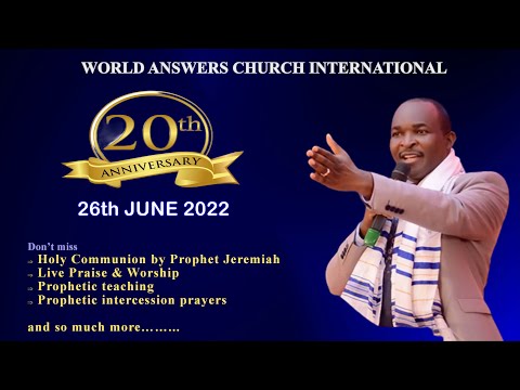 Everything Big Starts Small - Waci 20th Anniversary Service