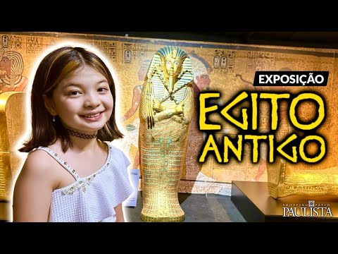 Visitando a exposição Egito Antigo no Shopping Pátio Paulista