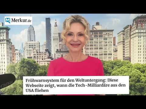 Frühwarnsystem für den Weltuntergang: Diese Webseite zeigt wann Tech-Milliardäre aus den USA fliehen