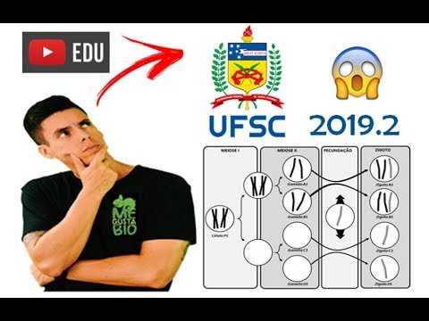 Resolução UFSC 2019.2 | Me Gusta Bio com Professor Gustavo Schmidt