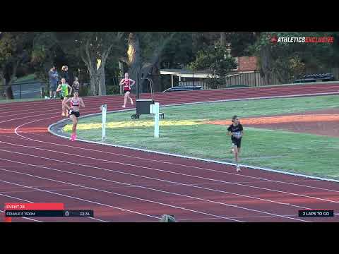 Female F 1500m: 2023-24 Victorian Milers Club - Meet 2