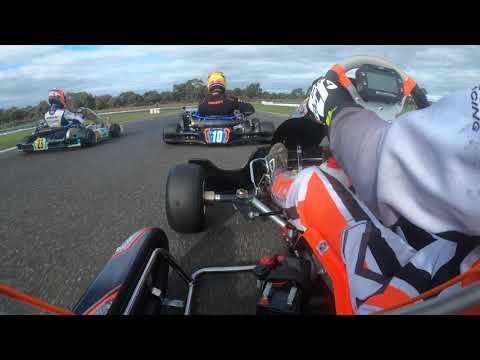 IAME X30 - LeCont - ELKC - Onboard final with Harrison Draffin