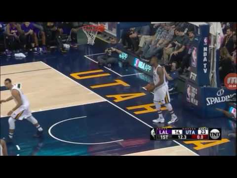 Ivica Zubac 16 points 10 rebounds vs Utah Jazz 26.1.2017