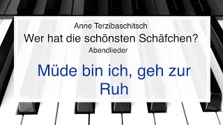 Müde bin ich, geh zur Ruh, A.Terzibaschitsch, Wer hat die schönsten Schäfchen?, Abendlieder