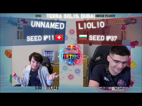 liolio (Bulgaria) vs. Unnamed (Switzerland) - Red Bull Tetris Dubai World Finals - Round of 64
