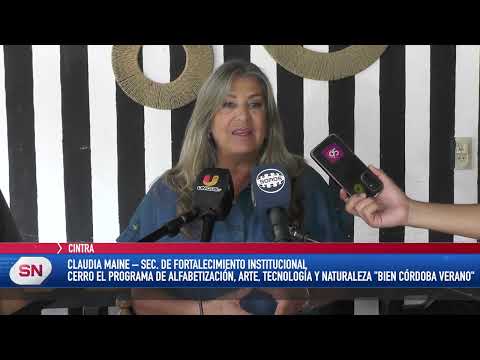 CINTRA: FINALIZÓ EL PROYECTO REGIONAL "TODOS AL AGUA" CON MÁS DE 400 NIÑOS