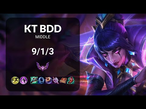 KT Bdd LeBlanc vs Heimerdinger MIDDLE - KR MASTER Patch 15.11