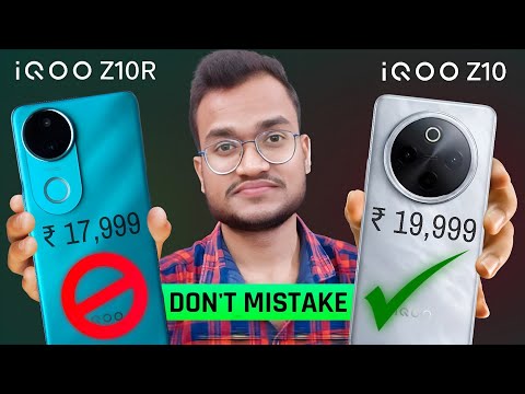 iQOO Z10R vs iQOO Z10 Comparison | iQOO Z10R Price In India, Processor, Camera, Display, Battery