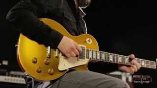 Video thumbnail for Gibson Custom Collector's Choice #12 1957 Goldtop Les Paul Electric Guitar Antique Gold by Musician's Friend