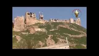 preview picture of video 'قلعة المضيق أثار الدمار التي أصابت القلعة Qala'at el-Mudiq Report on the citadel'