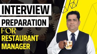 restaurant manager interview question and answer | sanjay jha | restaurant business