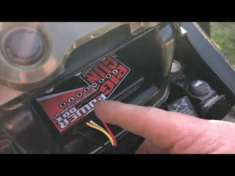 Big Gun Power Box tuner *install* for King Quad 500