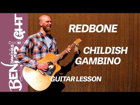 Redbone - Childish Gambino - Guitar Lesson
