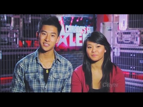 Jeffrey Chang and Karen on Canada's Got Talent 2012