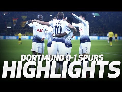 HIGHLIGHTS | DORTMUND 0-1 SPURS (UEFA Champions League Round of 16 second leg)