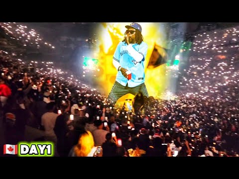 Vybz Kartel Brings Dancehall fever to Toronto Canada with Drake Arena goes insane 