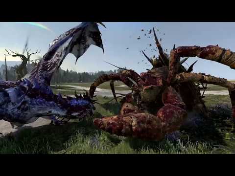 Star Dragon VS Rotting Leviathan | Total War: Warhammer 2