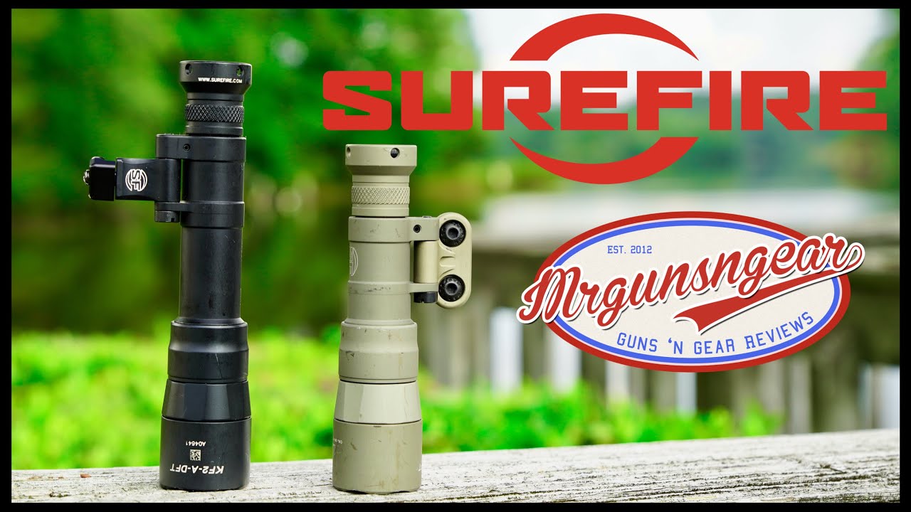 SureFire Dual Fuel Turbo Scout Light Pro taktinis žibintuvėlis juodas