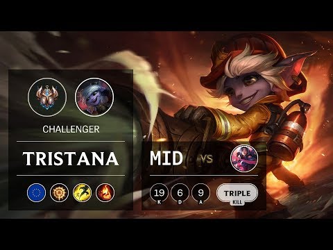Tristana Mid vs Irelia - EUW Challenger Patch 9.23